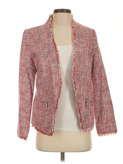 Pre-owned Ivanka Trump Blazer Jacket In Red
