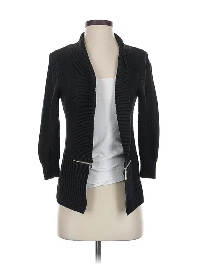 Pre-owned Ivanka Trump Cardigan Sweater In Black