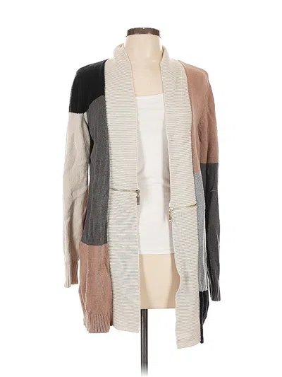 Pre-owned Ivanka Trump Cardigan Sweater In Gray