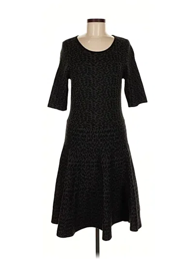 Pre-owned Ivanka Trump Casual Dress In Black