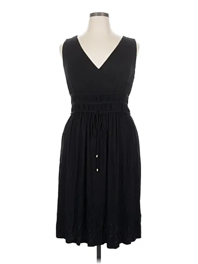 Pre-owned Ivanka Trump Casual Dress In Black