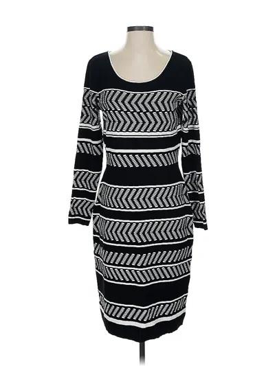 Pre-owned Ivanka Trump Casual Dress In Black