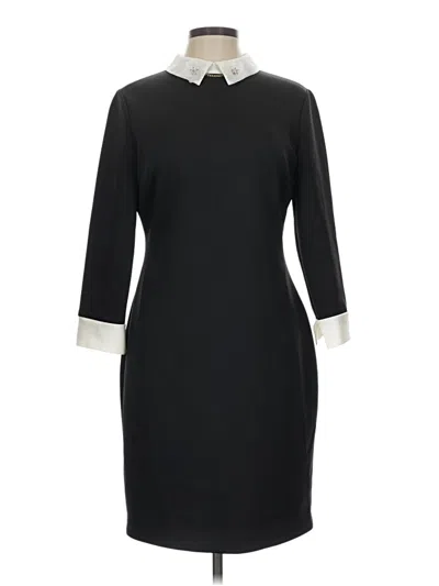 Pre-owned Ivanka Trump Casual Dress In Black