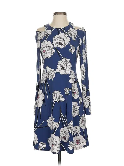 Pre-owned Ivanka Trump Casual Dress In Blue