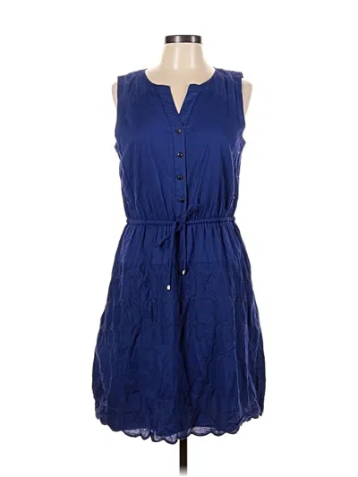 Pre-owned Ivanka Trump Casual Dress In Blue
