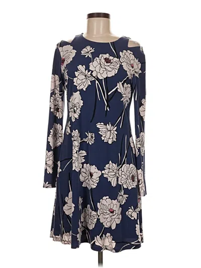 Pre-owned Ivanka Trump Casual Dress In Blue