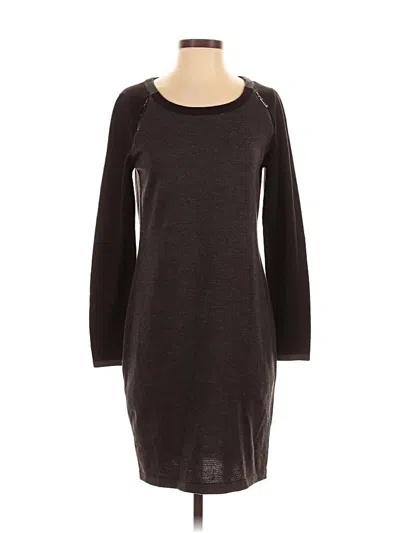 Pre-owned Ivanka Trump Casual Dress In Gray