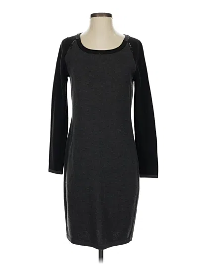 Pre-owned Ivanka Trump Casual Dress In Gray