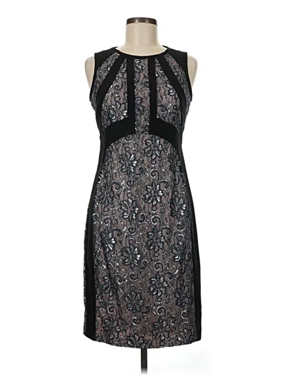 Pre-owned Ivanka Trump Cocktail Dress In Black
