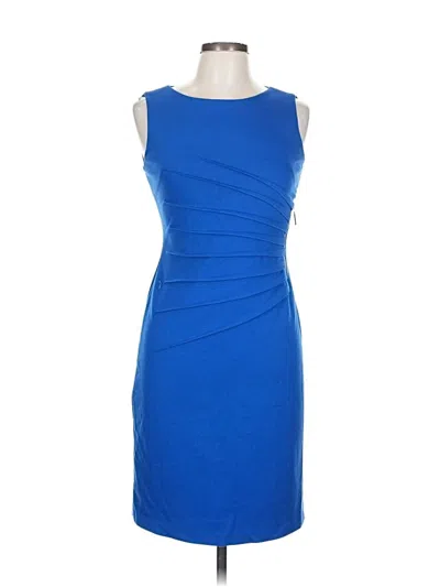 Pre-owned Ivanka Trump Cocktail Dress In Blue