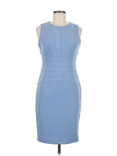 Pre-owned Ivanka Trump Cocktail Dress In Blue