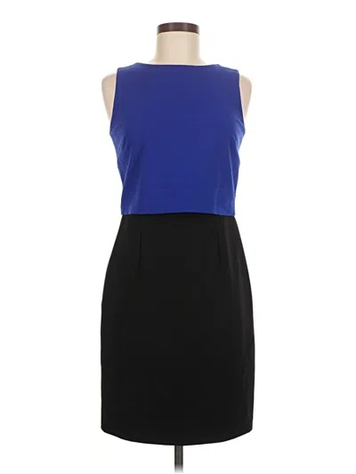 Pre-owned Ivanka Trump Cocktail Dress In Blue