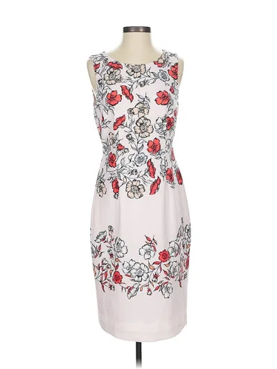 Pre-owned Ivanka Trump Cocktail Dress In Gray