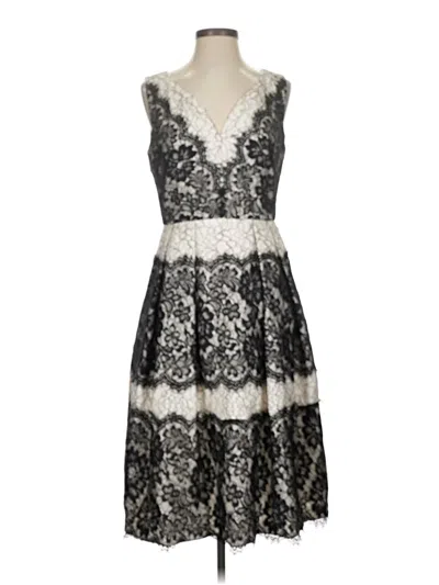 Pre-owned Ivanka Trump Cocktail Dress In Gray