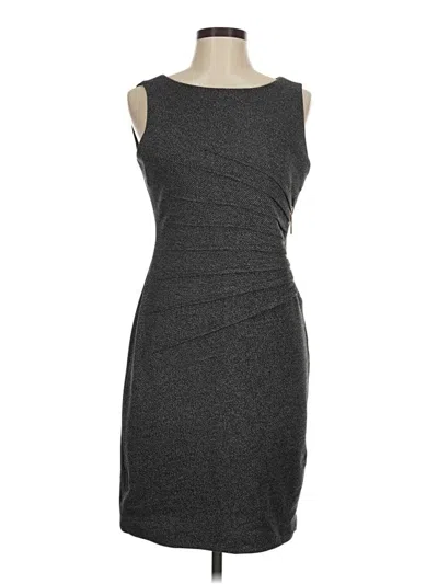Pre-owned Ivanka Trump Cocktail Dress In Gray