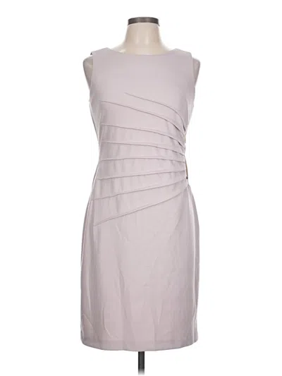 Pre-owned Ivanka Trump Cocktail Dress In Gray