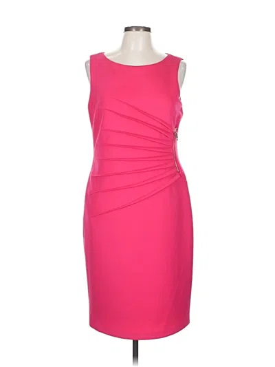 Pre-owned Ivanka Trump Cocktail Dress In Pink
