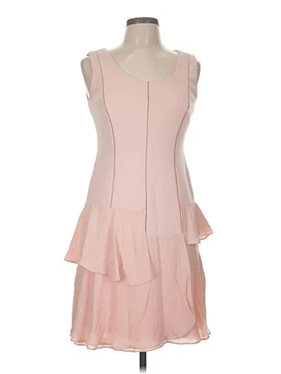 Pre-owned Ivanka Trump Cocktail Dress In Pink