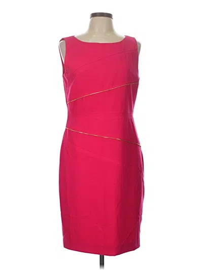 Pre-owned Ivanka Trump Cocktail Dress In Pink