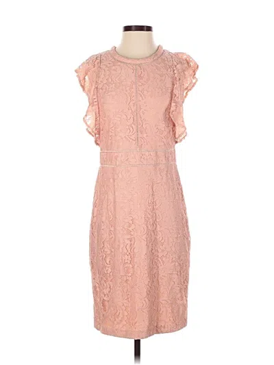 Pre-owned Ivanka Trump Cocktail Dress In Pink