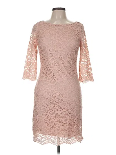 Pre-owned Ivanka Trump Cocktail Dress In Pink