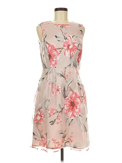 Pre-owned Ivanka Trump Cocktail Dress In Pink