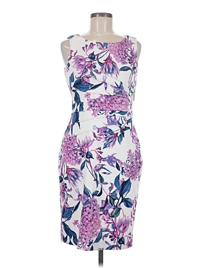 Pre-owned Ivanka Trump Cocktail Dress In Purple