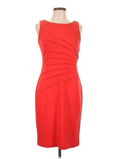 Pre-owned Ivanka Trump Cocktail Dress In Red