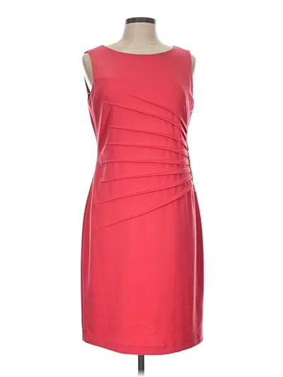 Pre-owned Ivanka Trump Cocktail Dress In Red