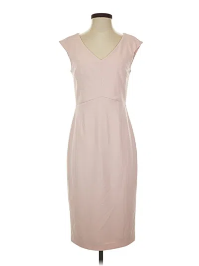 Pre-owned Ivanka Trump Cocktail Dress In Tan