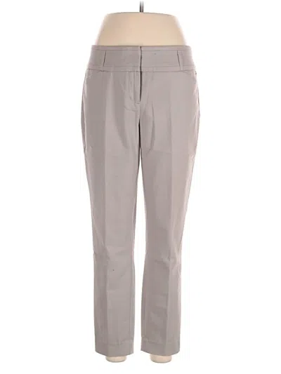 Pre-owned Ivanka Trump Dress Pants In Gray