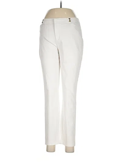 Pre-owned Ivanka Trump Dress Pants In Ivory