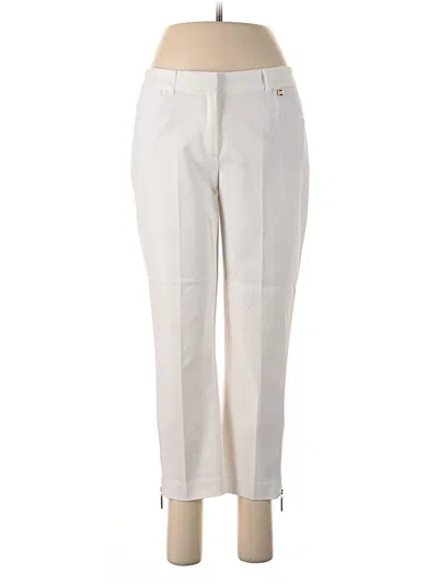 Pre-owned Ivanka Trump Dress Pants In Ivory