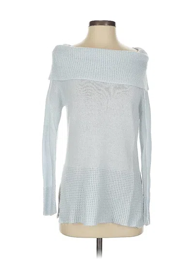 Pre-owned Ivanka Trump Pullover Sweater In Silver