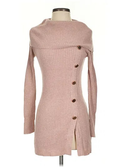 Pre-owned Ivanka Trump Pullover Sweater In Tan