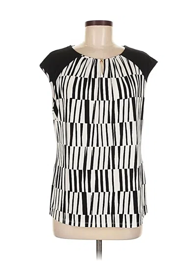 Pre-owned Ivanka Trump Sleeveless Blouse In Black