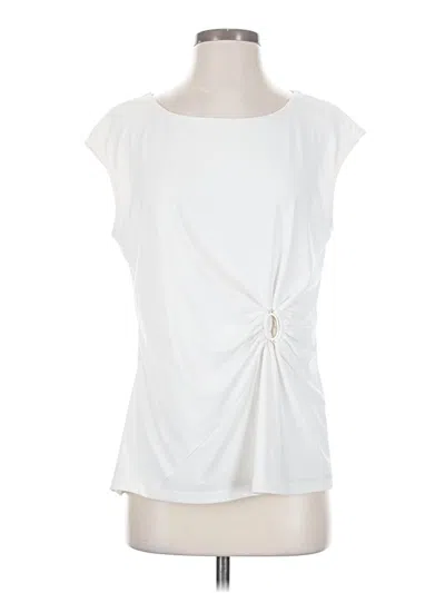Pre-owned Ivanka Trump Sleeveless T-shirt In White