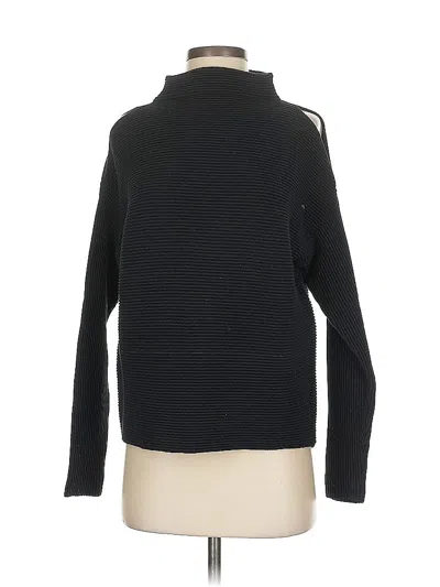 Pre-owned Ivanka Trump Turtleneck Sweater In Black