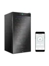 Ivation Freestanding Wine Fridge In Gray