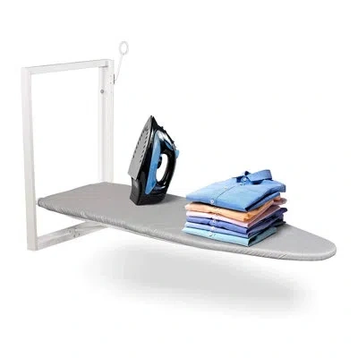 Ivation Wall Mounted Ironing Board In Gray
