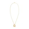 Ivi Aurelia Charm Gold Plated Necklace In Gold