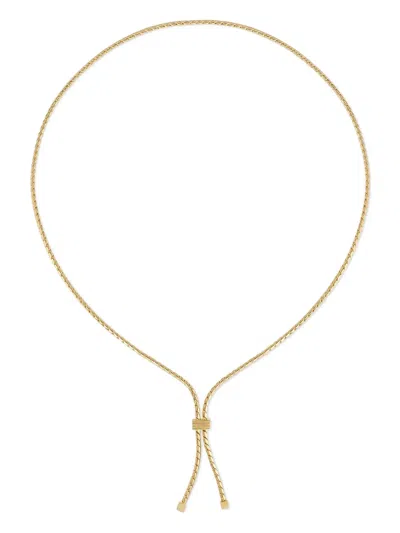 Ivi Bolo Tie Necklace In Gold