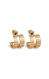 Ivi Gold-plated Sterling Silver Hoop Earrings