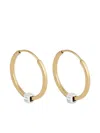 Ivi Joia Slim Hoops Earrings In Gold