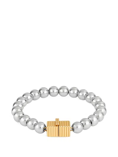 Ivi Kelly Metal Bead Bracelet In Metallic