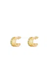 Ivi Mini Slot Earring In Yellow
