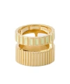 Ivi Slot Ring - Egg Shell - Or In Yellow