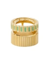 Ivi Logo Ring In Yellow