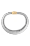 Ivi Los Angeles Chunky Gaia Necklace In Silver