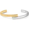 Ivi Los Angeles Joia Twist Cuff Bracelet In Yellow Gold
